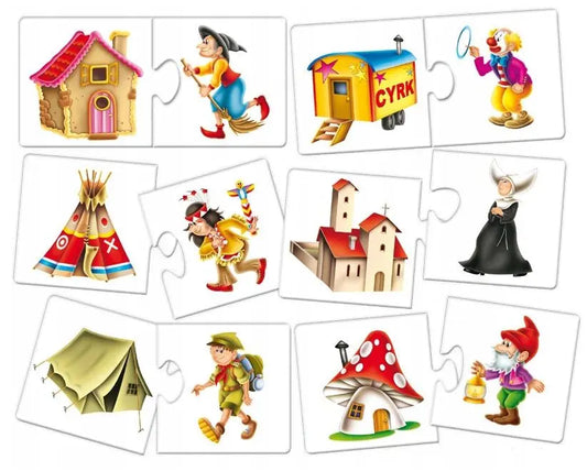 Czyje to mieszkanko? - puzzle