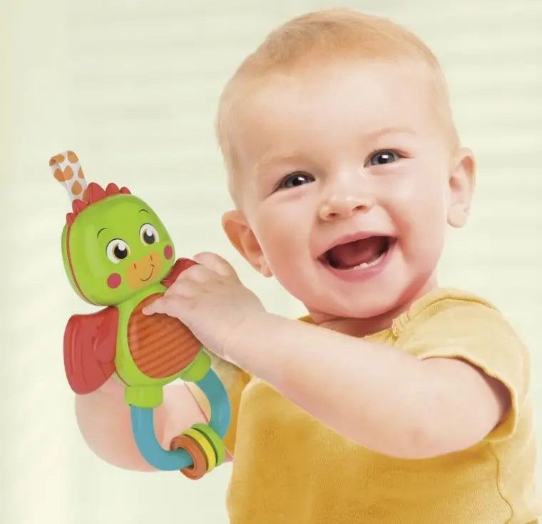 Clementoni baby interaktywna grzechotka smok