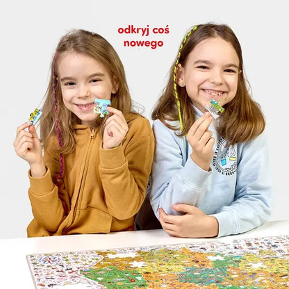 Puzzle - Odkrywcy Mapa Polski 300 el.