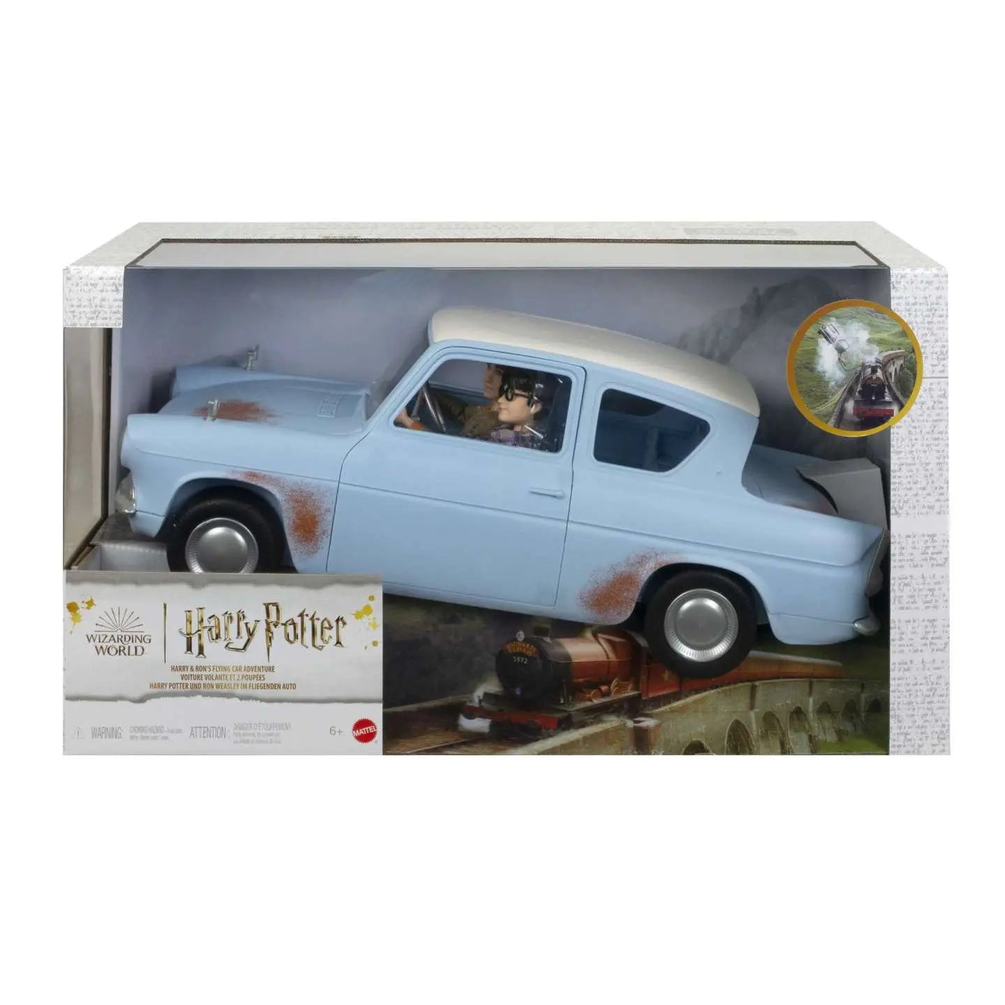 Wizarding world harry potter auto + harry + ron 2 pak