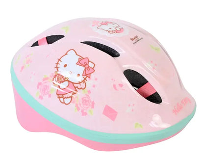 Kask Hello Kitty rower/hulajnoga różowy