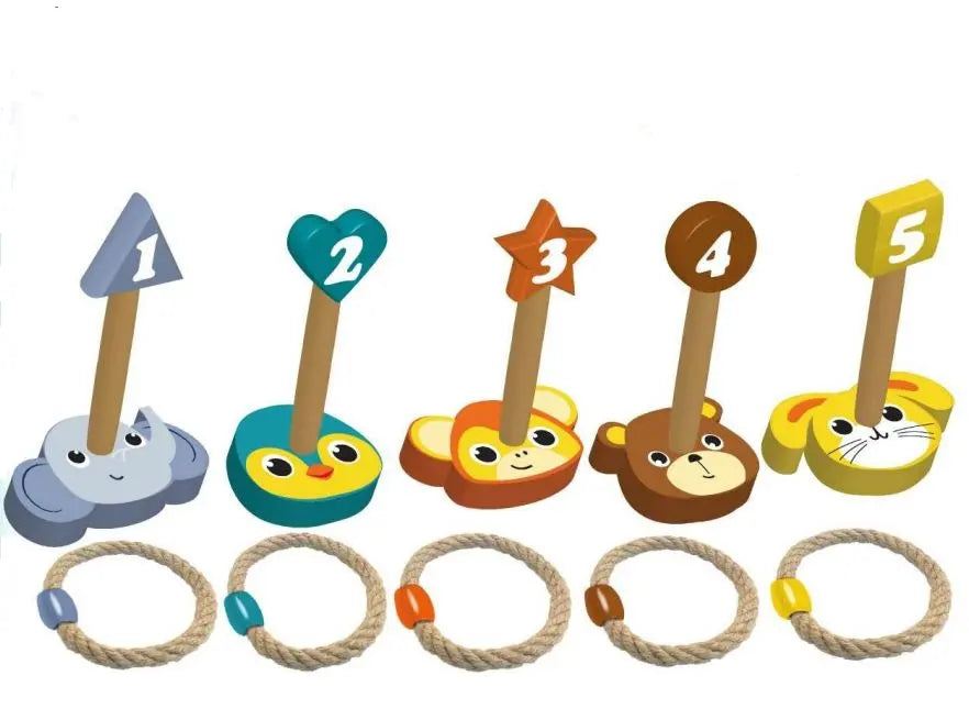 Little tikes gra rzucanie sznurkowymi kółkami