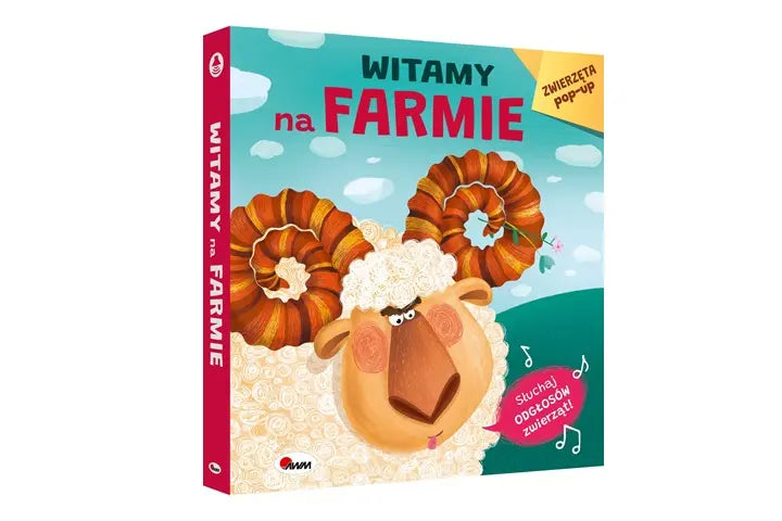 Książeczka dźwiękowa - Witamy na farmie. Zwierzęta Pop-Up