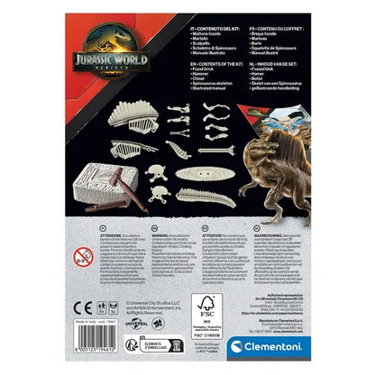 Naukowa zabawa - Skamieniałości Jurassic World Spinozaur