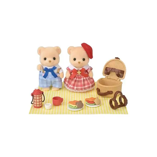 Sylvanian - Piknik rodzeństwa ciasteczkowych misiów