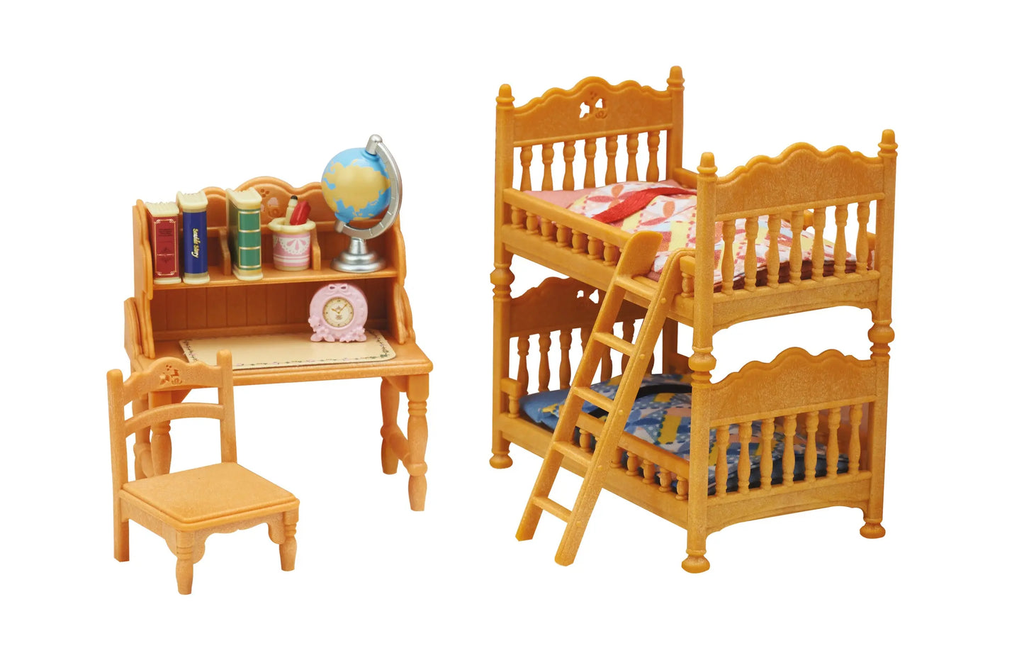 SYLVANIAN Wiejski pokój dziecięcy z łóżkiem piętrowym