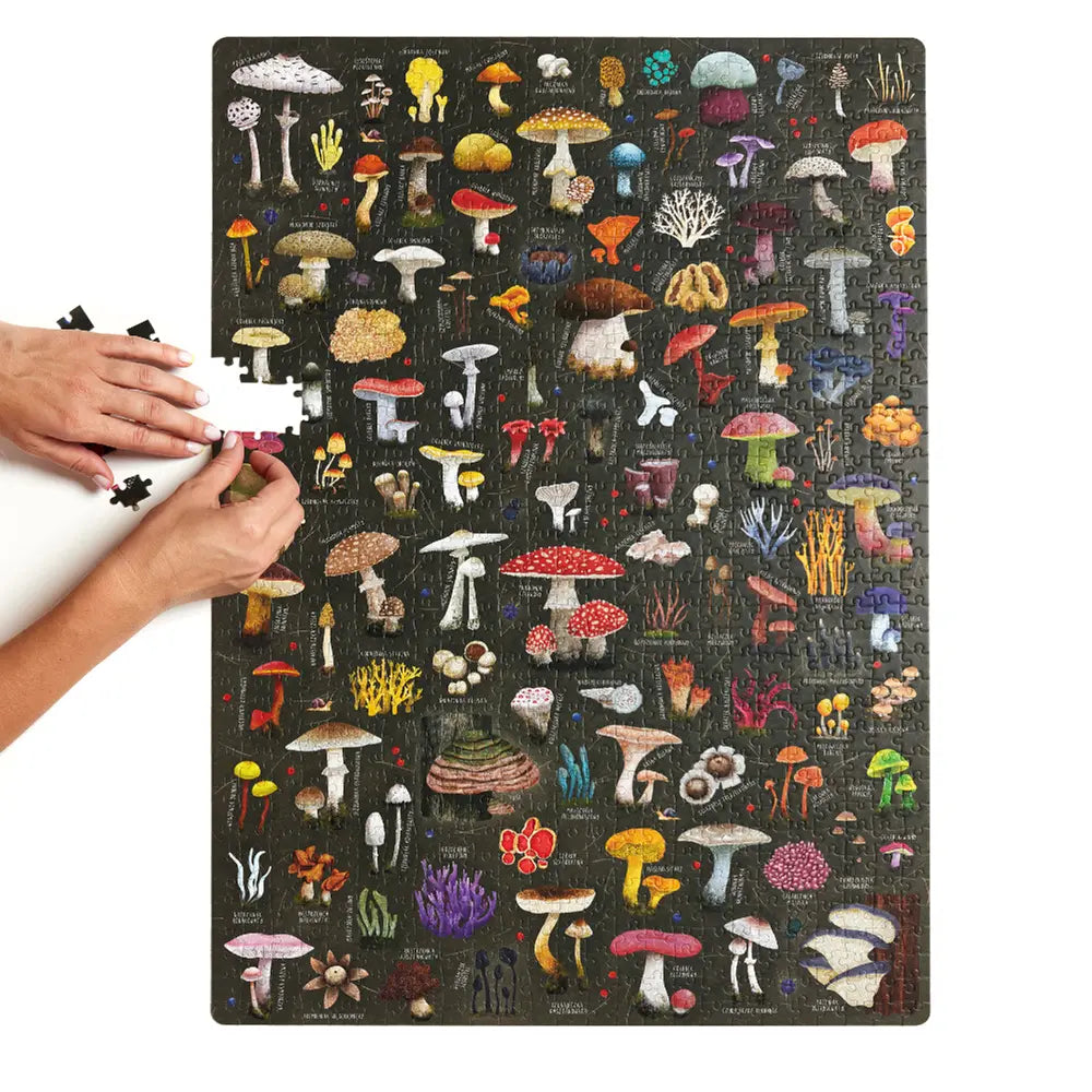 Puzzlove grzyby 1000 elementów puzzle rodzinne
