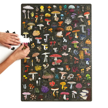 Puzzlove grzyby 1000 elementów puzzle rodzinne