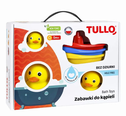 Zabawki do kąpieli 6szt bez dziurki