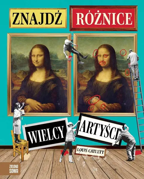 Znajdź różnice Wielcy artyści 85513