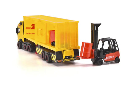 Ciężarówka + naczepa DHL ze światłem i dźwiękiem