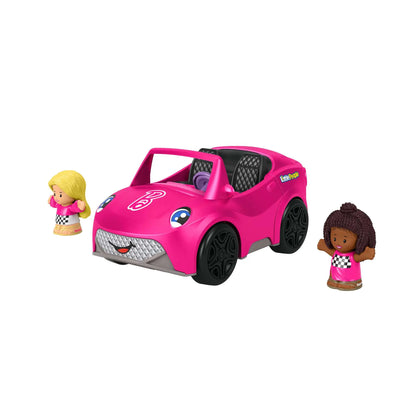 Fisher-price little people cabriolet barbie + figurki