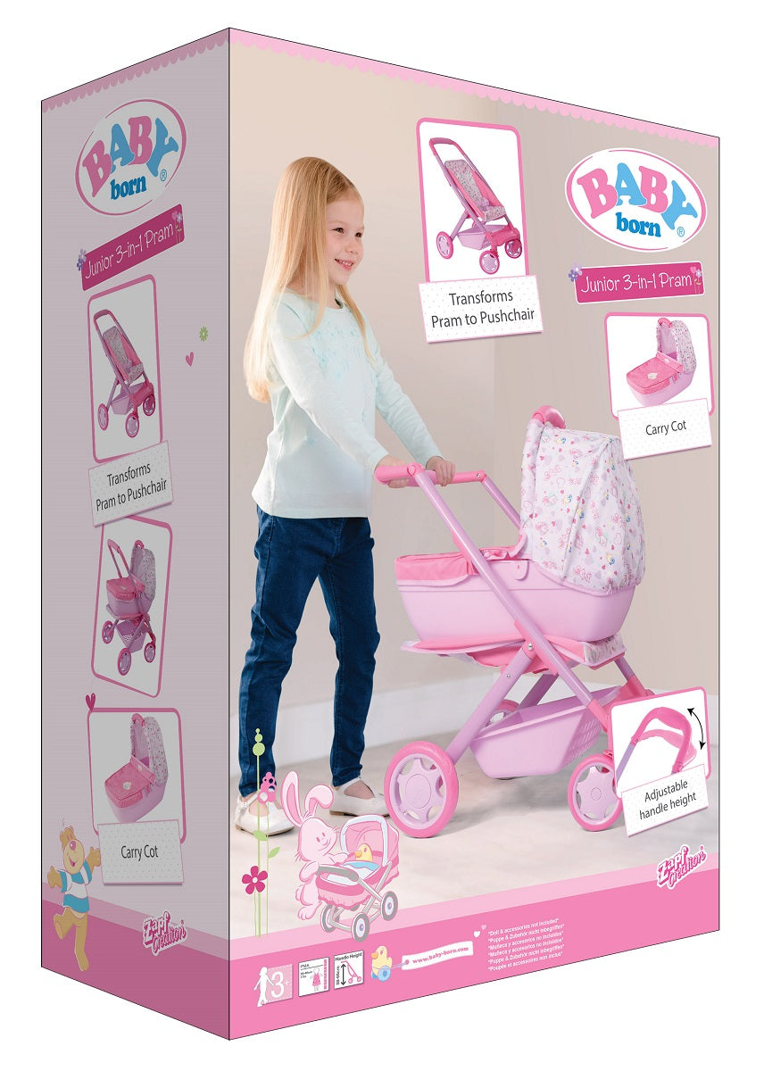 BABY BORN wózek Junior 3w1 1423692