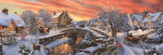 Puzzle 1000 Panorama Christmas