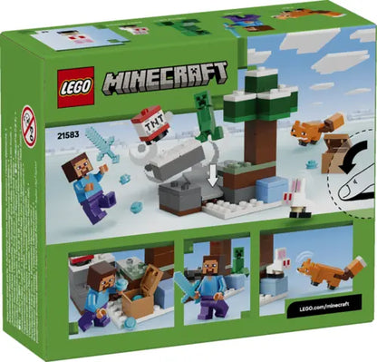 LEGO MINECRAFT Przygoda Stevea w tajdze 21583