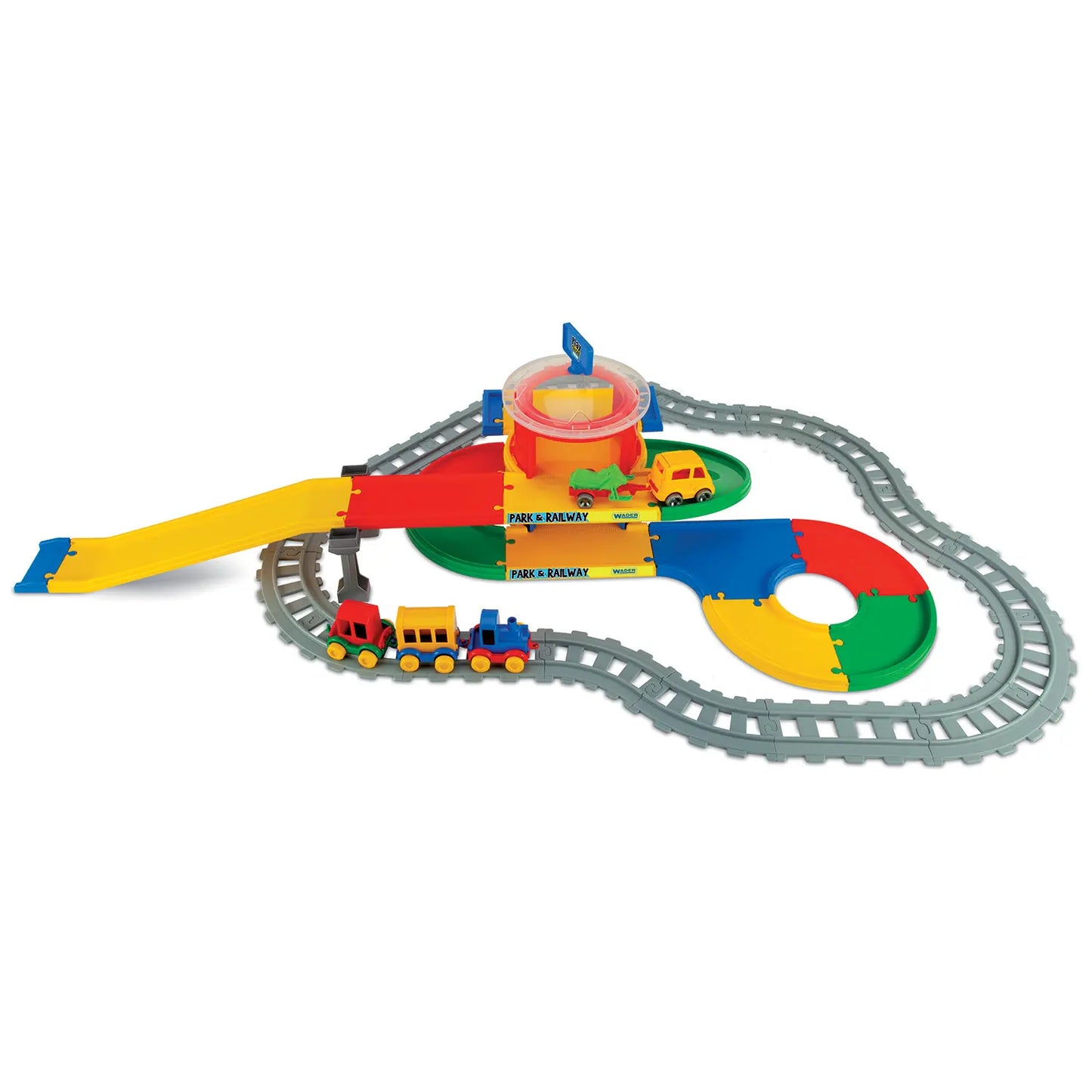 Wader play tracks railway stacja kolejowa
