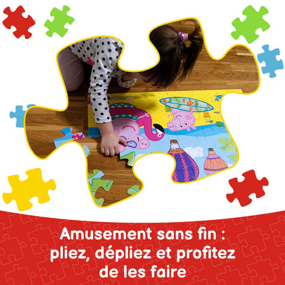 Puzzle maxi 24 elementy szybkie hot wheels