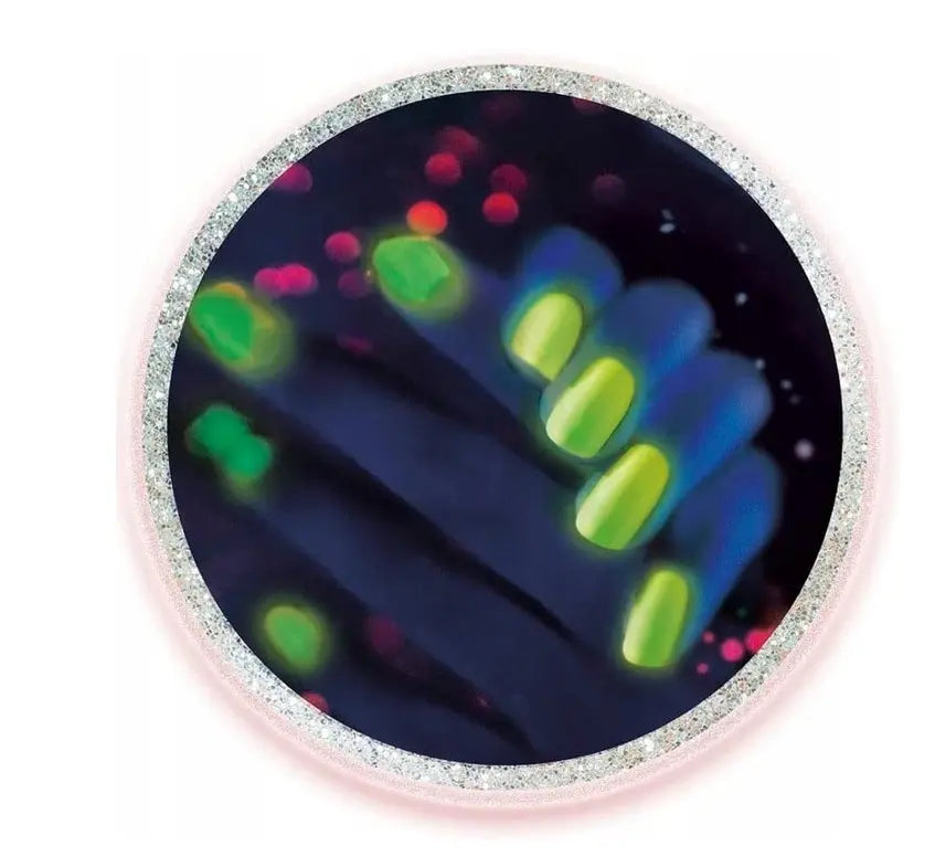 Naukowa zabawa kolorowe lakiery do paznokci