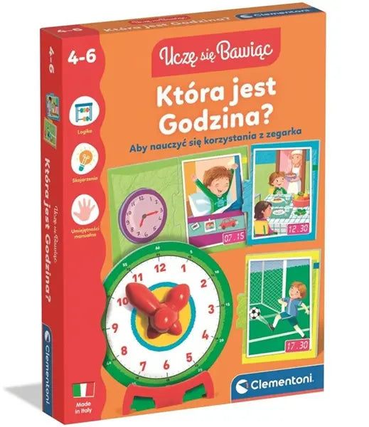 Uczę się bawiąc! Która jest godzina?