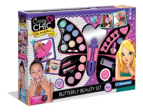 Crazy chic zestaw kosmetyczny motyl