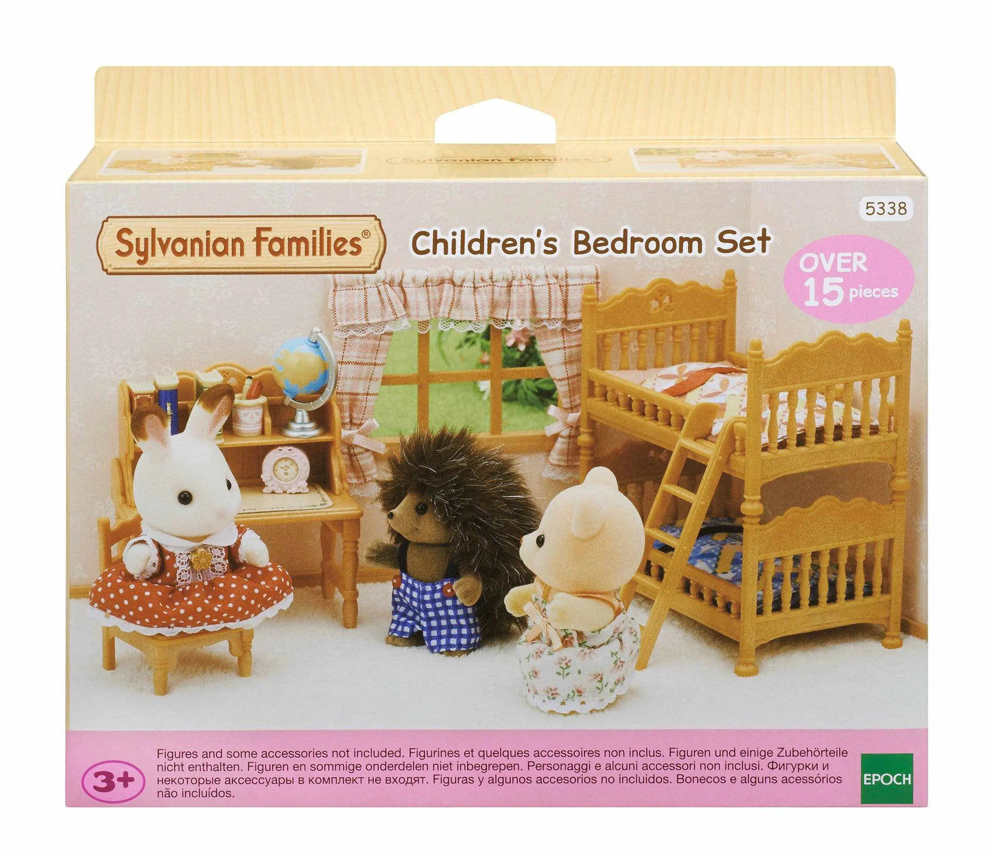 SYLVANIAN Wiejski pokój dziecięcy z łóżkiem piętrowym