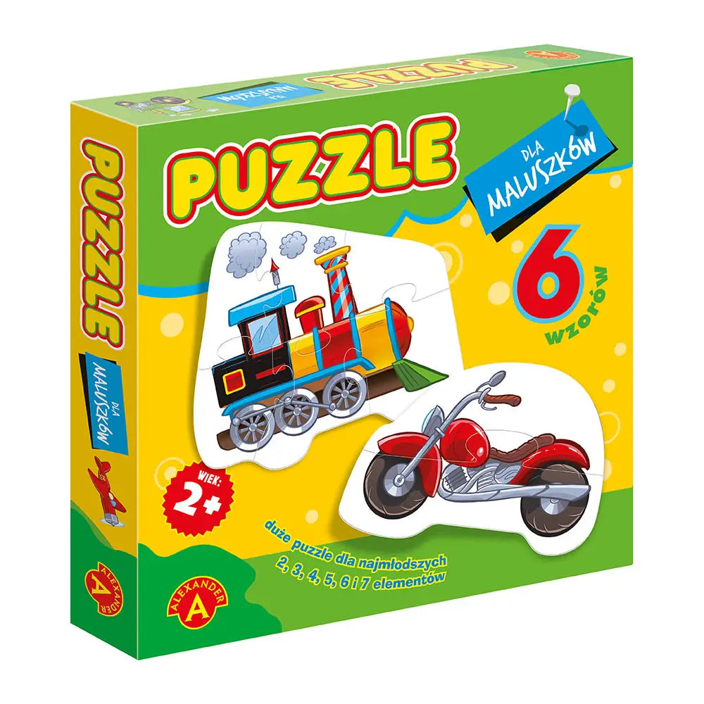 Puzzle dla maluszków lokomotywa 1734