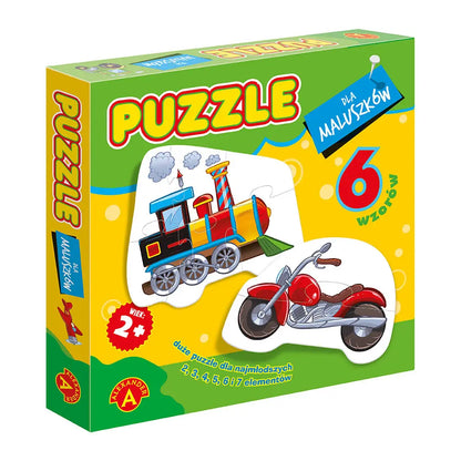 Puzzle dla maluszków lokomotywa 1734