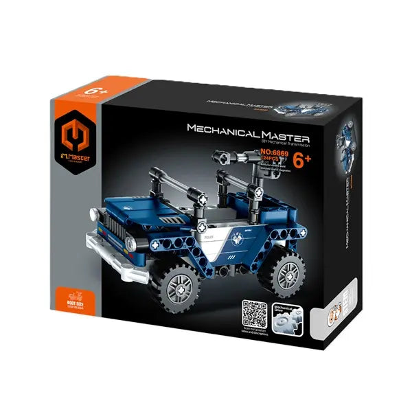 Klocki - Auto policyjne 124 elementy