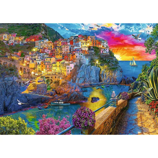 PUZZLE 1000 Wieczorny spacer po Cinque Terre 10982