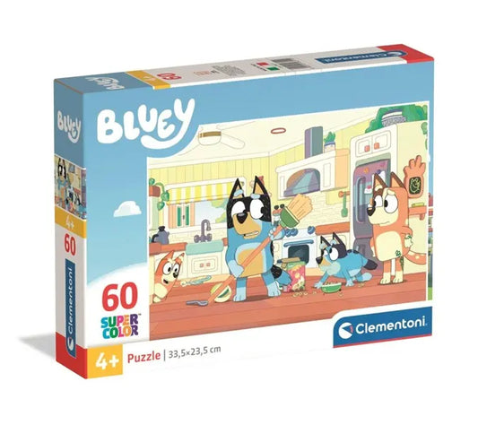 Puzzle 60 SuperKolor Bluey