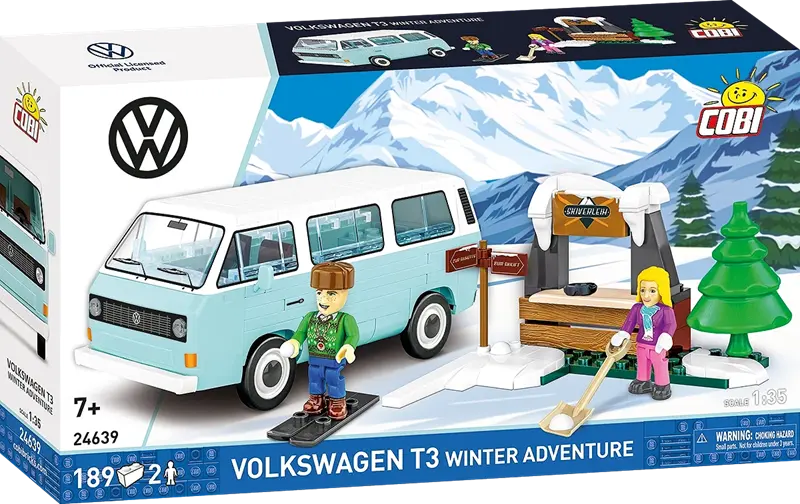 Volkswagen T3 Winter Adventure - 221 klocków