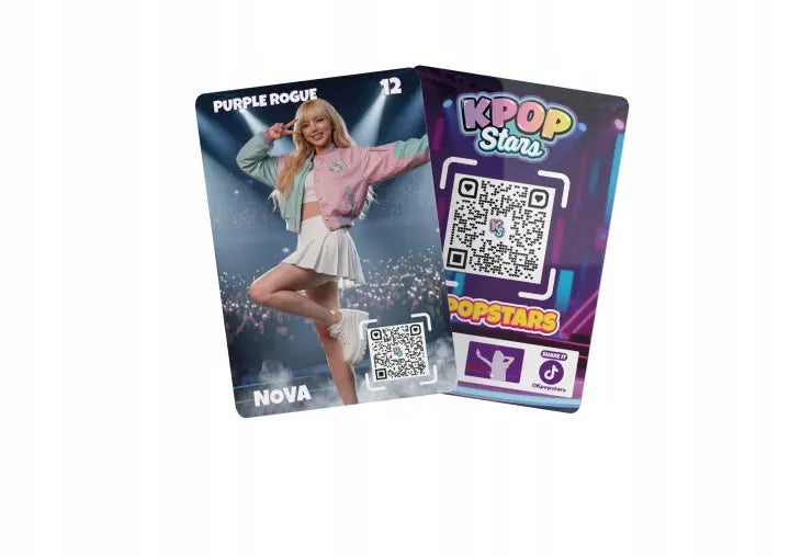 KPop Stars, karta kolekcjonerska