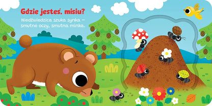 Książeczka -Otwórz okienko! Gdzie jesteś, misiu?