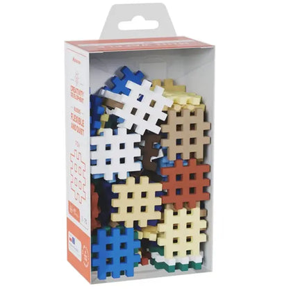 Klocki waffle mini 70szt wzór 4 09041