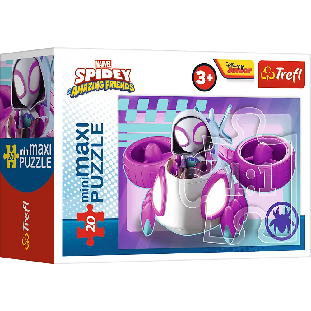 Puzzle minimaxi 20 elementów niesamowity spidey