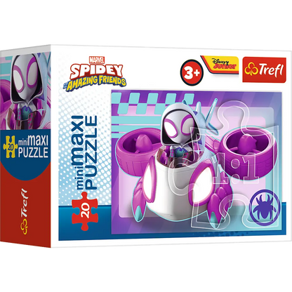 Puzzle minimaxi 20 elementów niesamowity spidey
