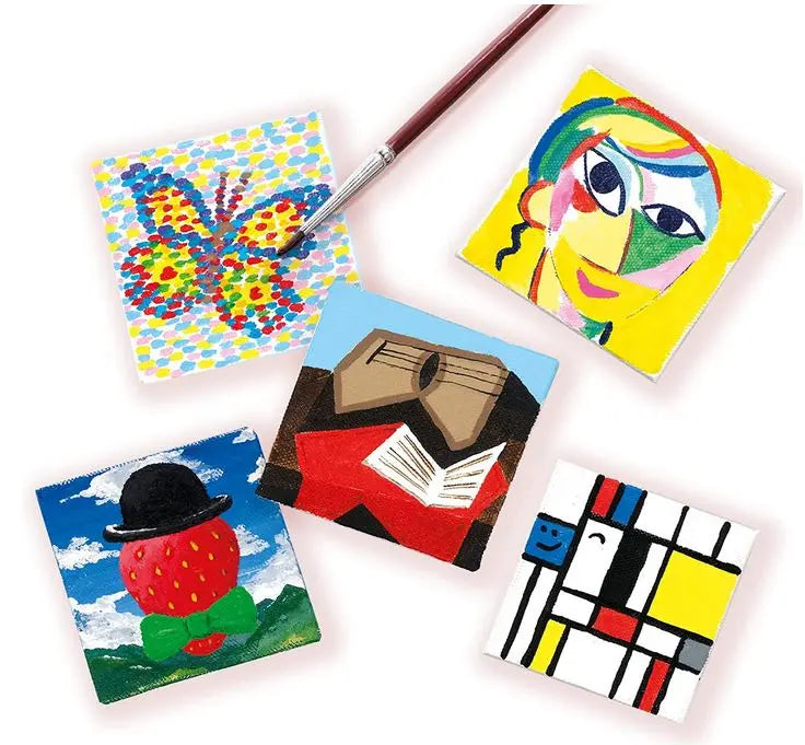 Mini art mini sztaluga artysty zestaw