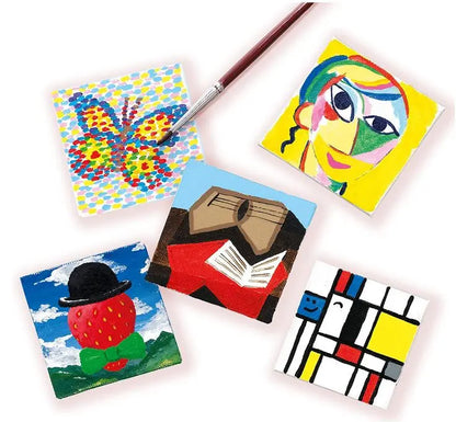 Mini art mini sztaluga artysty zestaw