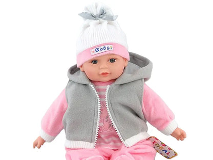Lalka bobas 35cm z polskim dźwiękiem, mówi i śpiewa po polsku