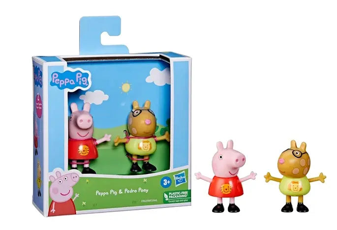 Świnka Peppa, 2 figurki Peppa i Pedro