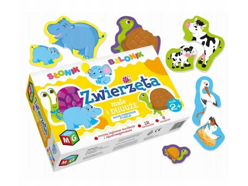 Zwierzęta duże i małe - Słonik Balonik