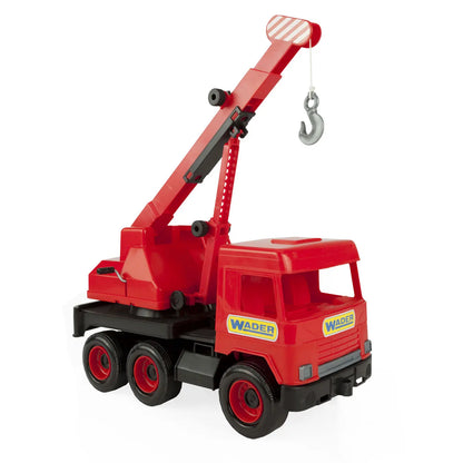 WADER Middle Truck dźwig czerwony 32112 21120
