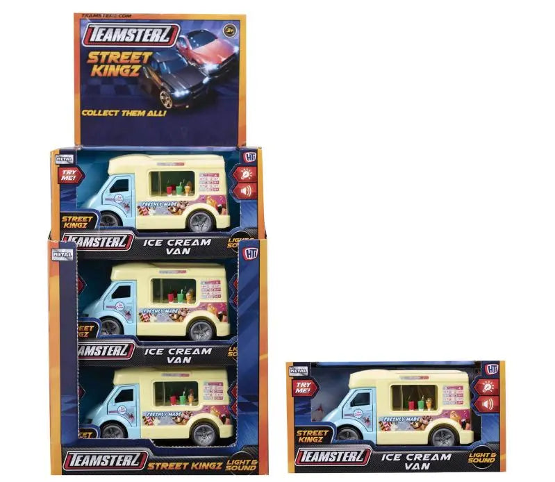 Teamsterz auto z lodami światło/dźwięk