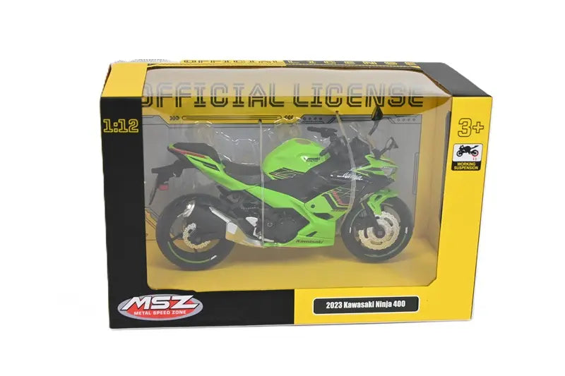 Model Kawasaki Ninja 400 2023 1:12