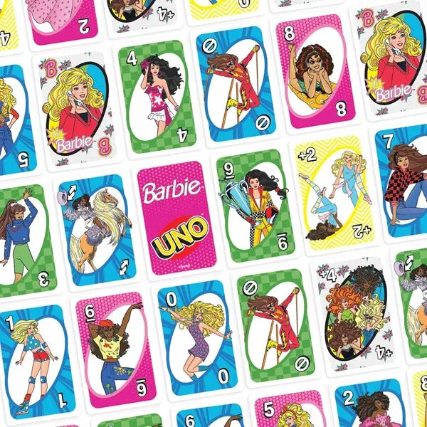 UNO gra karciana Barbie