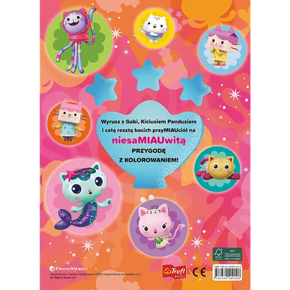 Koci Domek Gabi - Wyjątkowa kolorowanka