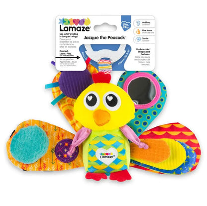 Lamaze zawieszka pawik jacuś pluszowy