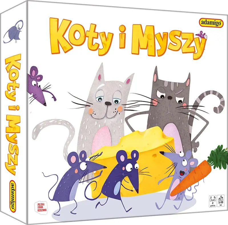 Koty i myszy - gra planszowa 07721