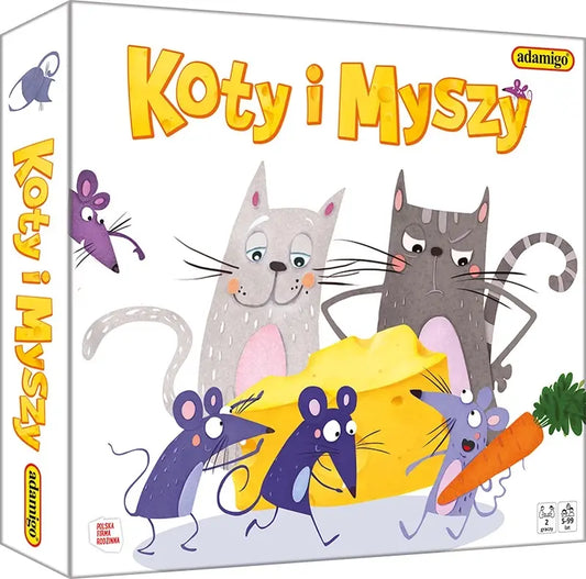Koty i myszy - gra planszowa 07721