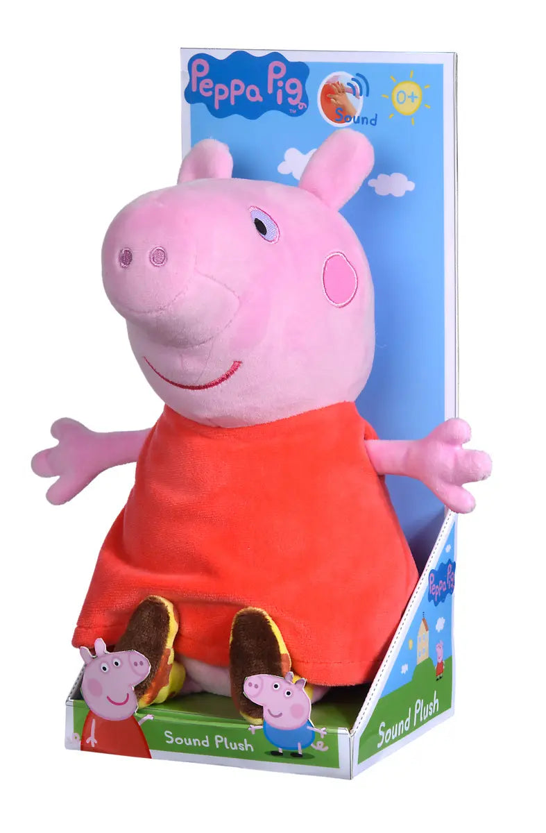 DISNEY Świnka Peppa maskotka z dźwiękiem 926-1009